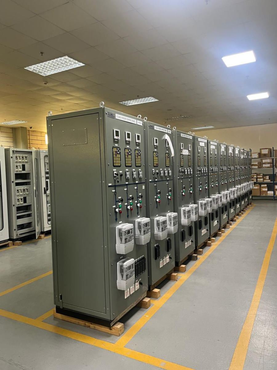 Energy metering and auxiliary AC/DC panels